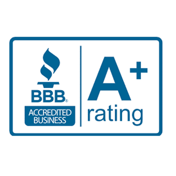 BBB A+ Rating badge