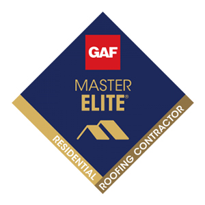 GAF Master Elite Residential Roofing Contractor badge